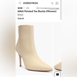 Shultz “Mikki” pointed toe bootie